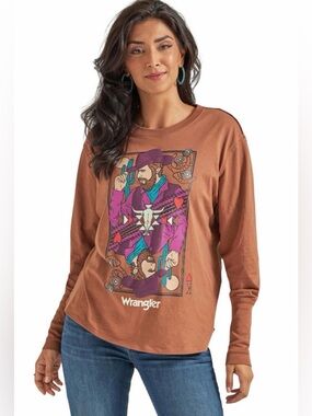 Wrangler Punchy Graphic Long Sleeve Tee